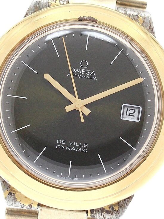OMEGA De Ville Dynamic Date vintage green Dial Automatic Men\'s Watch_940306 main image 10